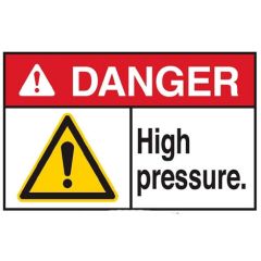 BRADS 145133 10X14 SFTY SIGN