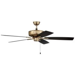 CRF P52SB5-52BWNFB 52" CEILING FAN W/BLADES SATIN BRASS