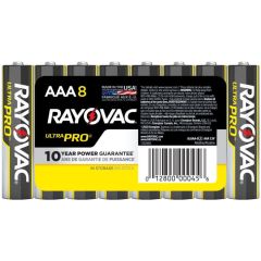 RAYOVAC ALAAA-8J ALK AAA IND T