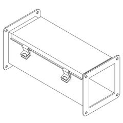 HMND 1487D12SS 6X6X12 WIREWAY