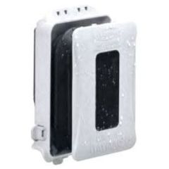 RACO ML500W 1G NM FLAT IN USE COVER WHITE EXTRA DITY