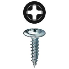 DOT KWBK812 8 X 1/2" PHIIPS WAFER HEAD K LATH METAL PIERCING SCREW BULK PACK/10000