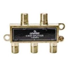 LEV 40987-4 4-WAY CATV SPLITTR