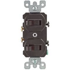 LEV 5224-2 COMB-2SP 15A 277V W