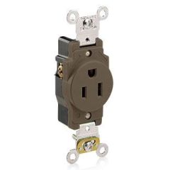 LEV 5261 BRN SGL RCPT
