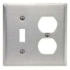 LEV 84005-40 2G SS COMB PLATE