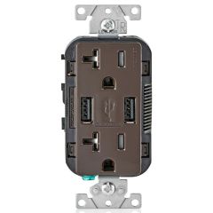 LEV T5832-B 20A RECEPTACLE/CHA