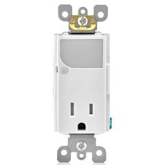 LEV T6525-W 15A RCPT LED GUIDE