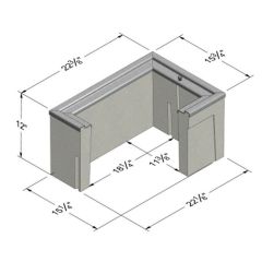 OLDCAST 1000275 CONCR BOX