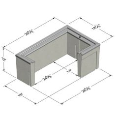 OLDCAST 1000285 CONCR BOX