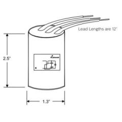 ADV LI551H4IC IGNITOR ROUND CASE REPLACEMENT KIT