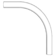 PVC 2IN-36RAD-90D-SCH-80-ELBOW