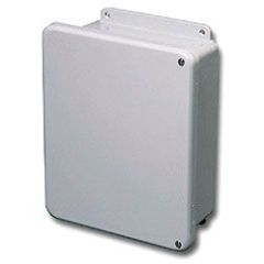 STAH J1212HW 12X12X6 ENCLOSURE HINGED COVER WITH 2 SCREWS