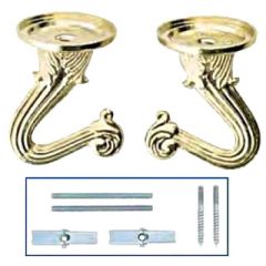SATCO S70770 SWAG HOOK KIT WHT