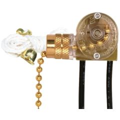 SATCO 90/704 BRS 1CKT CNPY SWT