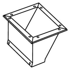 SQD RWT10SWET 10-IN DUCT TEE K