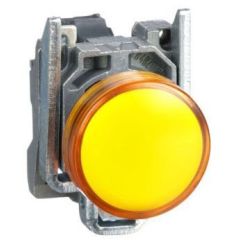 SQD XB4BVG5 YELLOW PILOT LIGHT