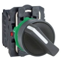 SQD XB5AD25 2POS BLACK MAINT S